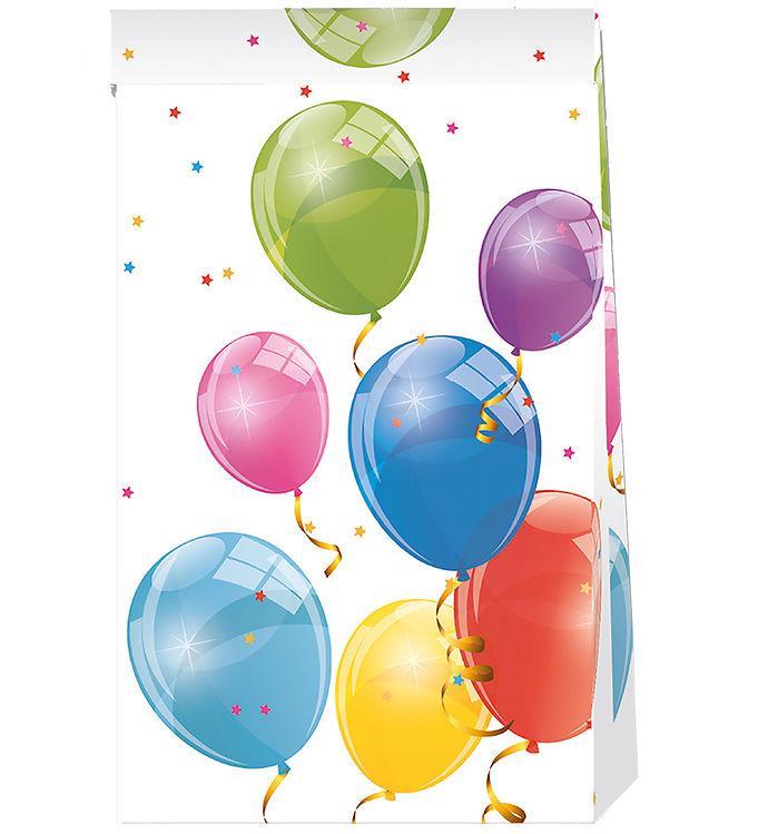 Decorata Party Slikposer - 4-pak - Sparkling Balloons