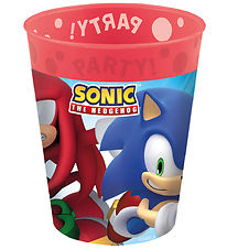 Decorata Party Plastikkopper - 4-pak - 250 ml - Sonic Speed Decorata Party Plastikkopper - 4-pak - 250 ml - Sonic Speed
