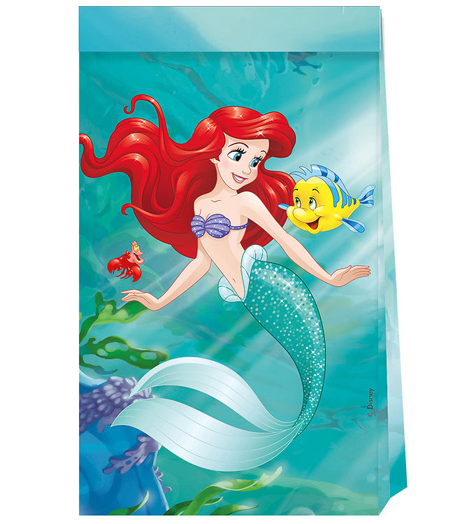 Decorata Party Slikposer - 4-pak - Ariel Curious