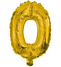 Decorata Party Foileballon - 85 cm - No 0 - Guld