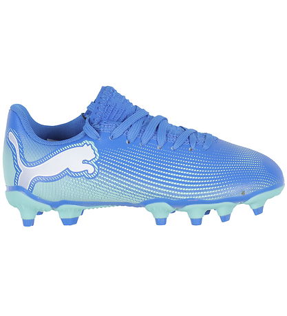 Puma Fodboldstøvler - Future 7 Play FG/AG Jr - Hyperlink Blue Puma Fodboldstøvler - Future 7 Play FG/AG Jr - Hyperlink Blue