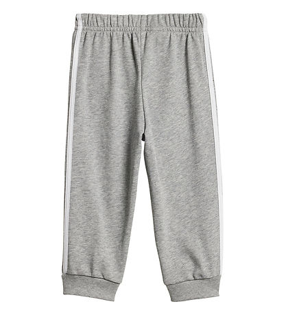 adidas Performance Sweatsæt - I 3S Jog - Sort/Grå adidas Performance Sweatsæt - I 3S Jog - Sort/Grå