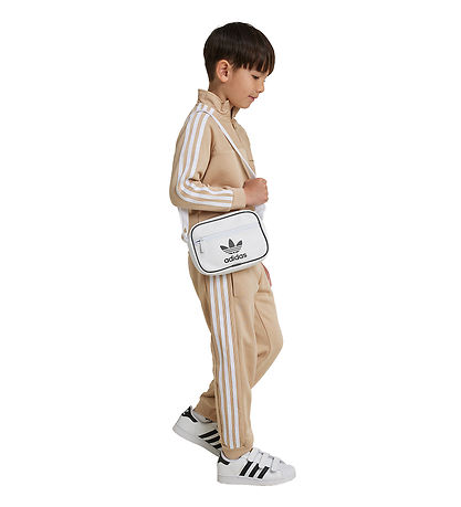 adidas Originals Træningssæt - Crew set HZ - Beige/Hvid adidas Originals Træningssæt - Crew set HZ - Beige/Hvid