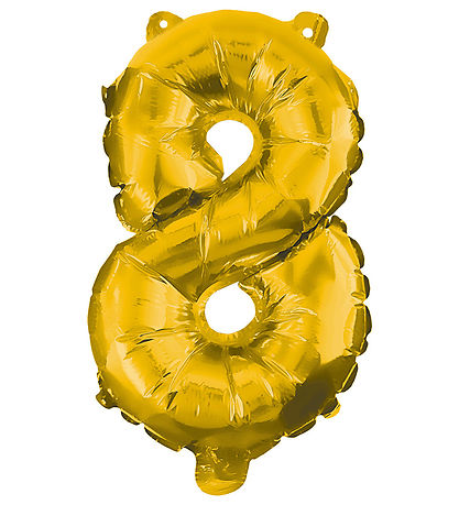 Decorata Party Foileballon - 85 cm - No 8 - Guld Decorata Party Foileballon - 85 cm - No 8 - Guld