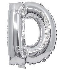 Decorata Party Foileballon - 32 cm - D - Sølv Decorata Party Foileballon - 32 cm - D - Sølv