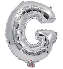 Decorata Party Foileballon - 33 cm - G - Sølv Decorata Party Foileballon - 33 cm - G - Sølv
