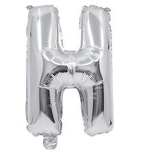 Decorata Party Foileballon - 35 cm - H - Sølv Decorata Party Foileballon - 35 cm - H - Sølv