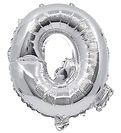 Decorata Party Foileballon - 33 cm - Q - Sølv
