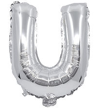 Decorata Party Foileballon - 31 cm - U - Sølv Decorata Party Foileballon - 31 cm - U - Sølv