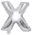 Decorata Party Foileballon - 31 cm - X - Sølv Decorata Party Foileballon - 31 cm - X - Sølv