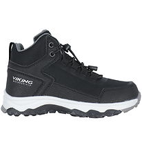 Viking Støvler - Akkarvik Mid Fleece WP SL - Black/Granite Viking Støvler - Akkarvik Mid Fleece WP SL - Black/Granite