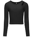 Kids Only Bluse - Rib - KogNessa - Black