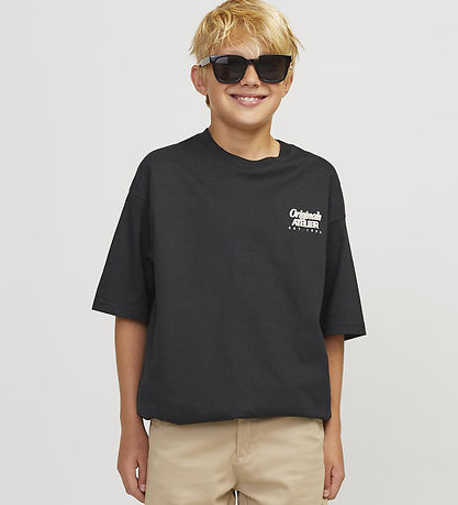 Jack & Jones T-shirt - JorBrooklyn - Black Jack & Jones T-shirt - JorBrooklyn - Black