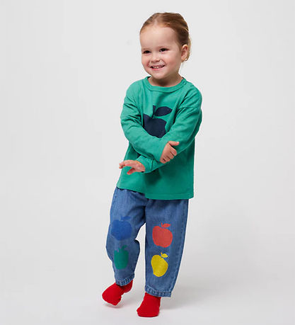 Bobo Choses Trousers - Denim - Light Blue