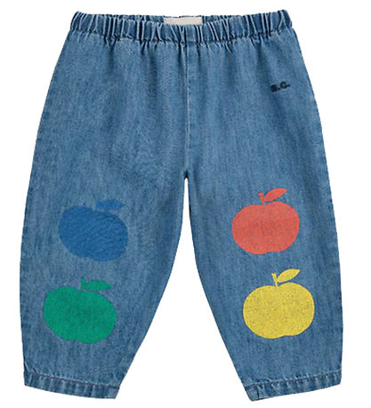 Bobo Choses Trousers - Denim - Light Blue