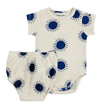 Bobo Choses Sæt - Body k/æ/Bloomers - Offwhite Bobo Choses Sæt - Body k/æ/Bloomers - Offwhite