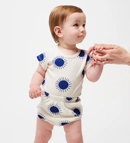 Bobo Choses Sæt - Body k/æ/Bloomers - Offwhite