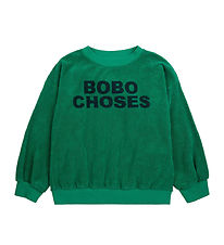 Bobo Choses Sweatshirt - Terry - Green Bobo Choses Sweatshirt - Terry - Green