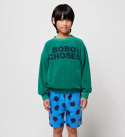 Bobo Choses Sweatshirt - Terry - Green Bobo Choses Sweatshirt - Terry - Green