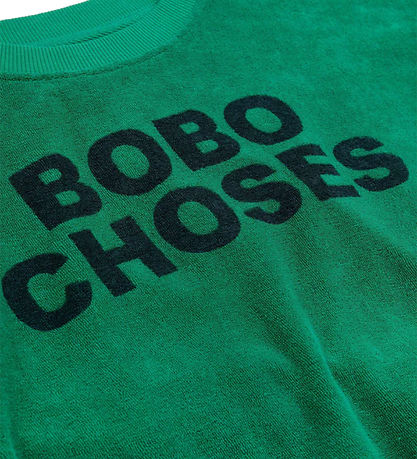 Bobo Choses Sweatshirt - Terry - Green Bobo Choses Sweatshirt - Terry - Green