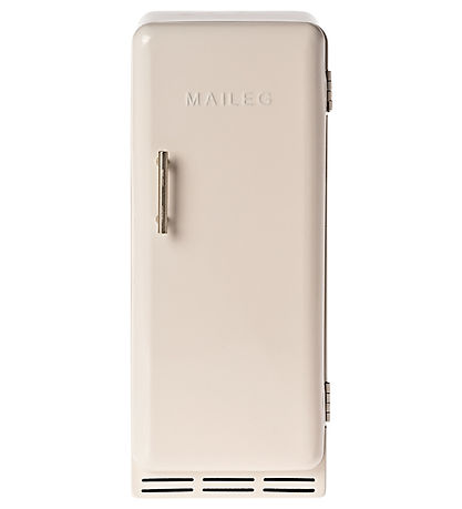 Maileg Miniature Køleskab - Kanin - Metal - Råhvid