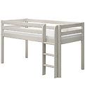 Flexa Half-height Bed w. Straight Ladder - Classic+ - 210x110x12