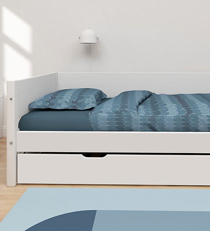 Flexa Enkeltseng m. Udtræksfunktion - 210x101x66,5 cm - Hvid Flexa Enkeltseng m. Udtræksfunktion - 210x101x66,5 cm - Hvid