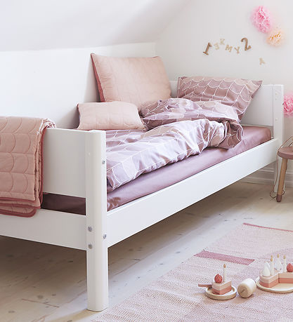 Flexa Enkeltseng - White - 210x101x66,5 cm - Hvid