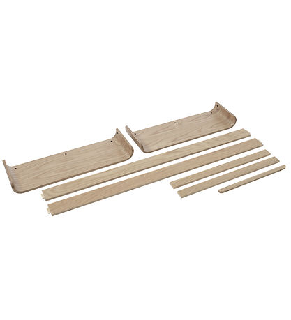 Flexa Ombygningssæt til Juniorseng - Nova - Egetræ Flexa Ombygningssæt til Juniorseng - Nova - Egetræ