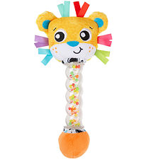 Playgro Rangle - Rain Rattle - Safari m. Løve Playgro Rangle - Rain Rattle - Safari m. Løve