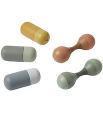 Flexa Rasleinstrumenter - Træ - Mini - Play - 5 Dele - Multi Flexa Rasleinstrumenter - Træ - Mini - Play - 5 Dele - Multi
