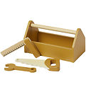 Flexa Toolbox - Wood - Play - 4 Parts - Mustard/Birch Plywoo