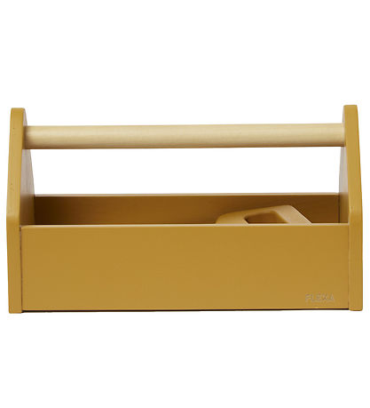 Flexa Værktøjskasse - Træ - Play - 4 Dele - Mustard/Birch Plywoo Flexa Værktøjskasse - Træ - Play - 4 Dele - Mustard/Birch Plywoo