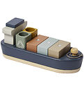 Flexa Container ship - Wood - Play - 6 Parts - Multi
