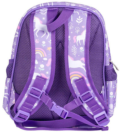 A Little Lovely Company Børnehavetaske m. Termolomme - Unicorn D A Little Lovely Company Børnehavetaske m. Termolomme - Unicorn D