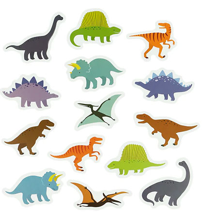 Jouet Pour le Bain A Little Lovely Company - 14 pces - Dinosaurs