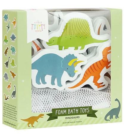 Jouet Pour le Bain A Little Lovely Company - 14 pces - Dinosaurs