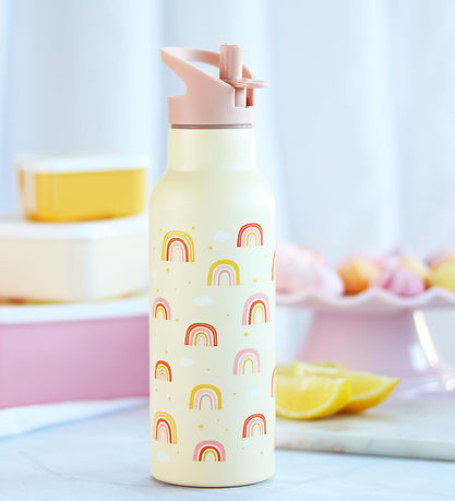 A Little Lovely Company Drikkedunk - 500 ml - Rainbows