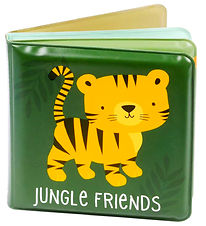 A Little Lovely Company Badebog - Jungle Friends A Little Lovely Company Badebog - Jungle Friends