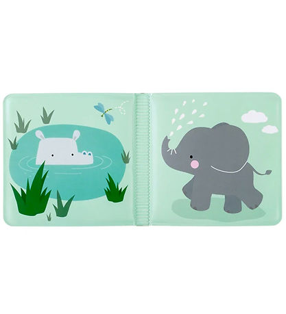 A Little Lovely Company Badebog - Jungle Friends A Little Lovely Company Badebog - Jungle Friends