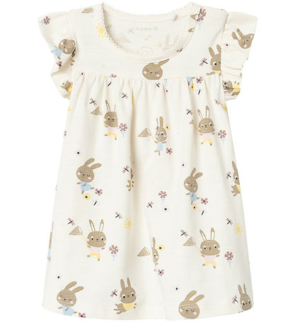 Name It Kjole - NbfHejse - Jet Stream m. Kaniner Name It Kjole - NbfHejse - Jet Stream m. Kaniner