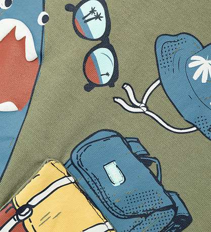 Name It T-Shirt - NmmHug - Oil Green Name It T-Shirt - NmmHug - Oil Green