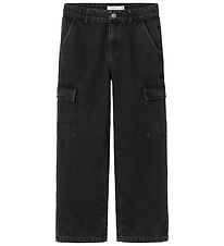 Name It Jeans - Noos - NkfRose - Cargo - Black Name It Jeans - Noos - NkfRose - Cargo - Black