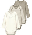Name It Body l/æ - Noos - NbnBody - 3-pak - Pure Cashmere