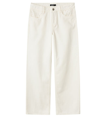 LMTD Jeans - NlfAnglaise - White Alyssum