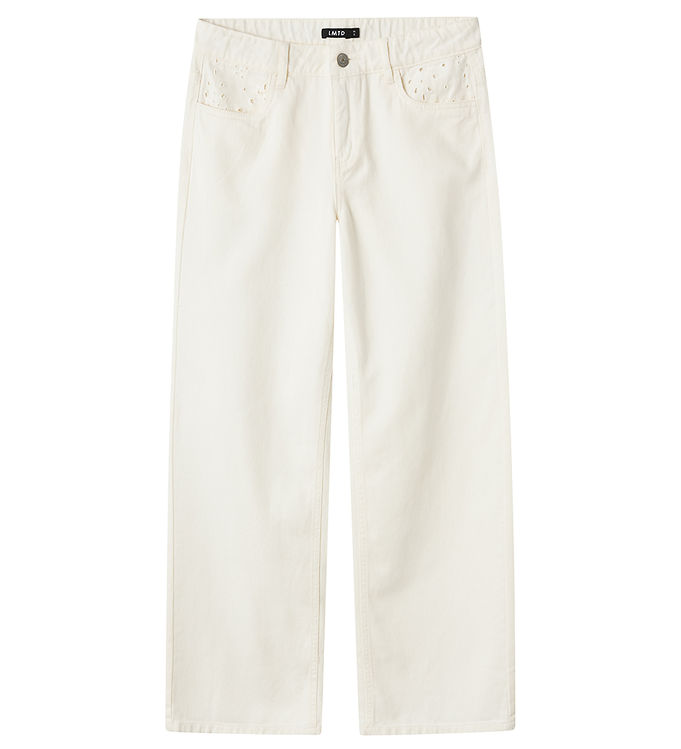 LMTD Jeans - NlfAnglaise - White Alyssum
