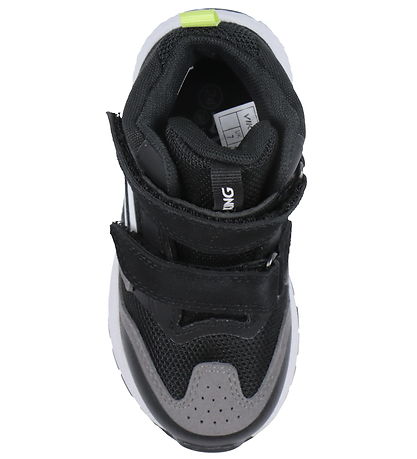 Viking Støvler - Century Mid WP - Black/Lime Viking Støvler - Century Mid WP - Black/Lime
