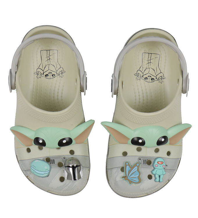 Crocs Sandaler – Grogu Classic Clog K – Mandalorian – Bone