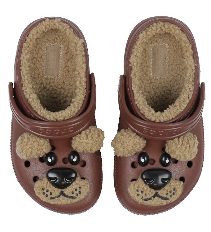 Crocs Sandaler m. for – Classic I Am Brown Bear Clog K – Dark Cl