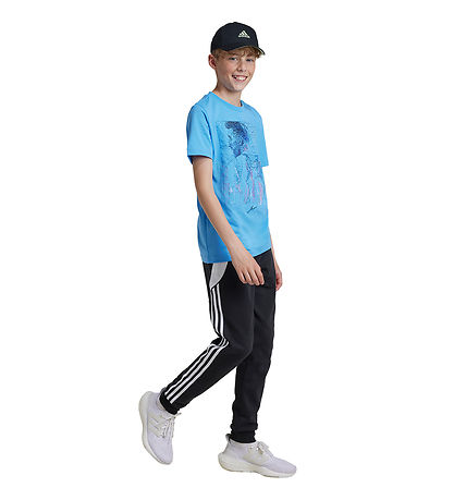 adidas Performance T-shirt - Y Messi G T - Blå